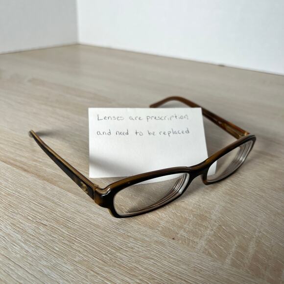 Chanel 3153 c.1134 RARE! Eyeglasses Dark Tortoise Gold Frames 52-15-130 Italy - Picture 1 of 8